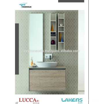 2017 Affordable Serial Bahtroom Vanity, Melamine Coated Mdf door and carcasa, Auto-Mango Design Modern View
